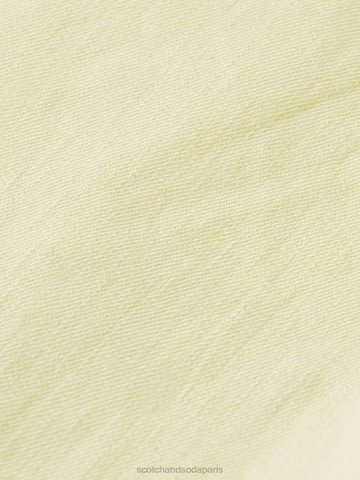 Scotch & Soda femmes short plissé à taille haute Popcorn vêtements 4HB4235