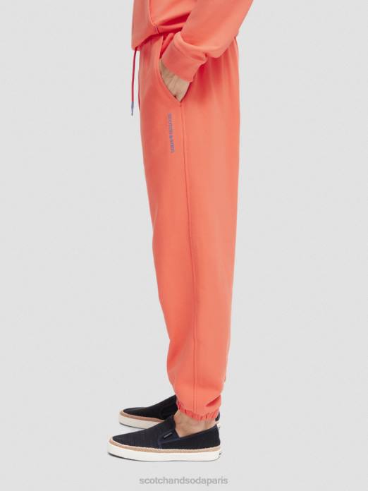 Scotch & Soda femmes pantalon de survêtement en coton biologique hibiscus vêtements 4HB4207