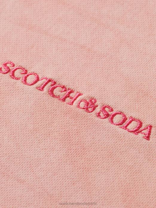 Scotch & Soda femmes sweat à capuche teint en plantes flamant vêtements 4HB4225