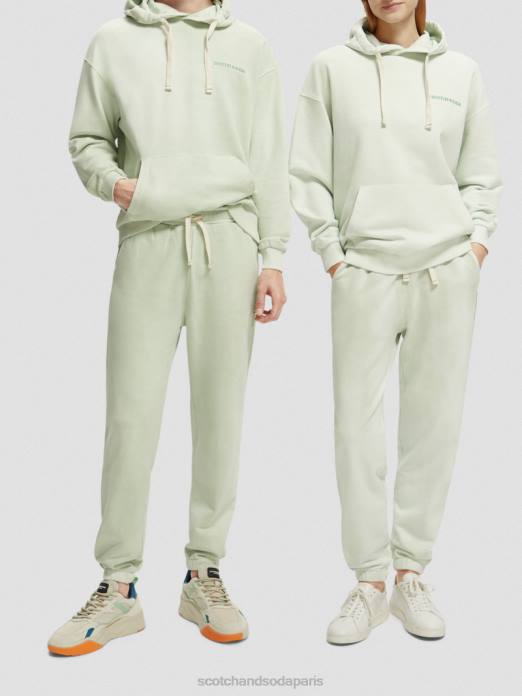 Scotch & Soda femmes sweat à capuche teint en plantes menthe vêtements 4HB4224