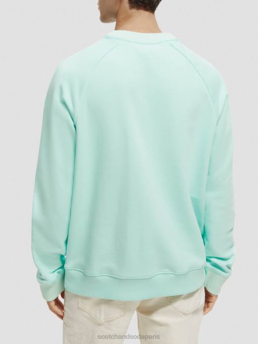 Scotch & Soda femmes sweat à col rond en coton biologique baie vêtements 4HB4193