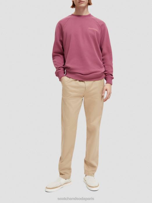 Scotch & Soda femmes sweat à col rond en coton biologique dahlia vêtements 4HB4196