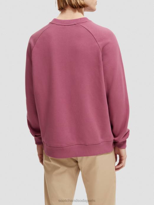 Scotch & Soda femmes sweat à col rond en coton biologique dahlia vêtements 4HB4196