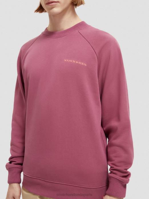 Scotch & Soda femmes sweat à col rond en coton biologique dahlia vêtements 4HB4196