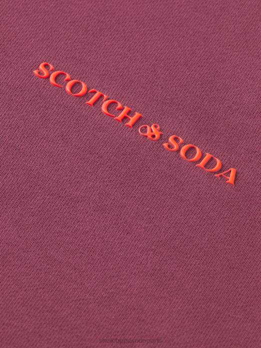 Scotch & Soda femmes sweat à col rond en coton biologique dahlia vêtements 4HB4196