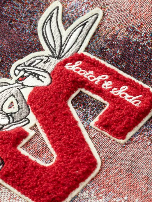 Scotch & Soda femmes blouson aviateur looney tunes combiner un vêtements 4HB4131