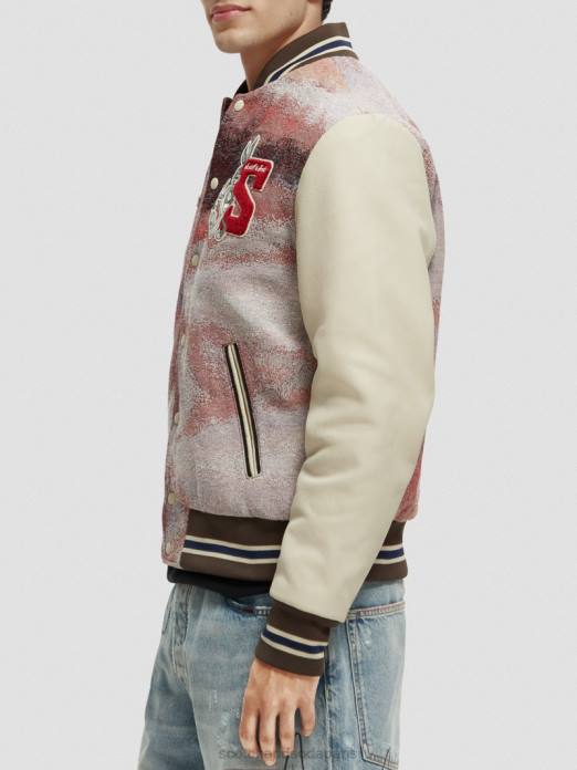 Scotch & Soda femmes blouson aviateur looney tunes combiner un vêtements 4HB4131