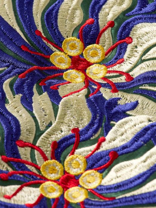 Scotch & Soda femmes veste bomber réversible style kimono à broderies militaire vêtements 4HB4132