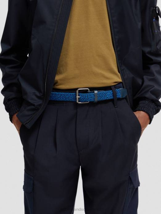 Scotch & Soda Hommes ceinture à bande à finitions en cuir combinaison c accessoires 4HB4713