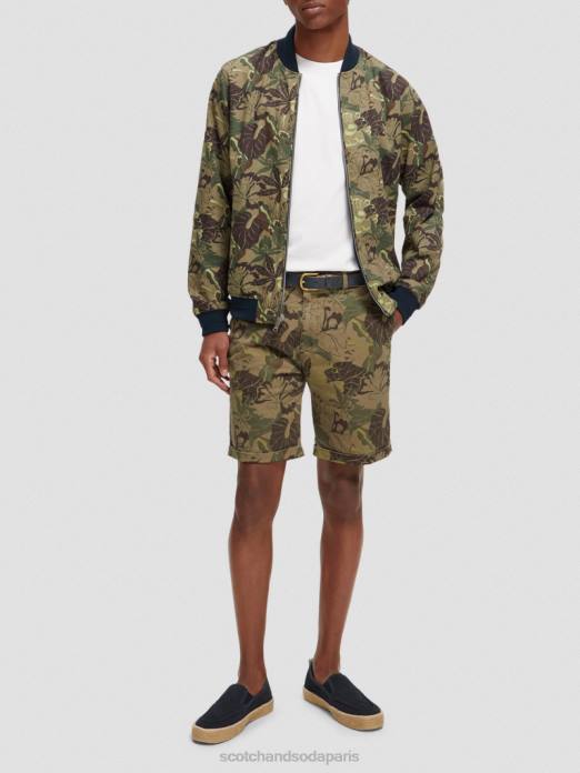 Scotch & Soda Hommes ceinture en cuir marine accessoires 4HB4717