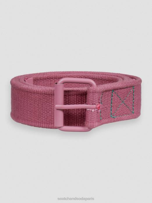 Scotch & Soda Hommes ceinture en toile dahlia accessoires 4HB4709