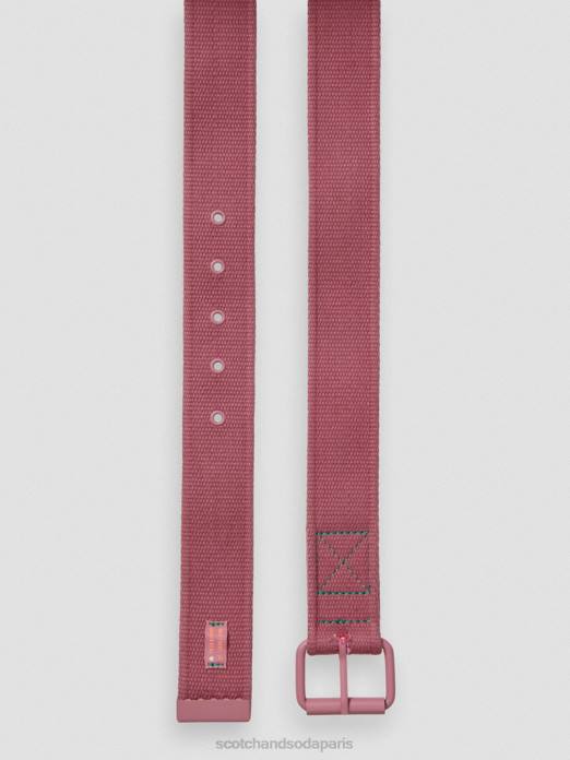 Scotch & Soda Hommes ceinture en toile dahlia accessoires 4HB4709
