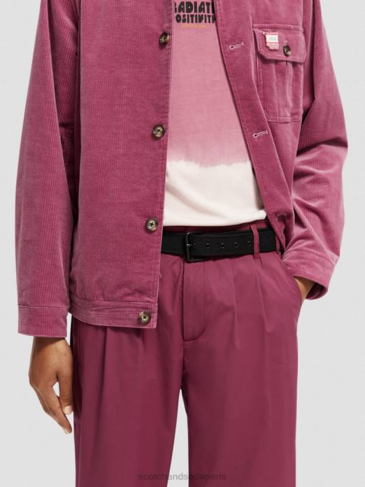 Scotch & Soda Hommes ceinture en toile noir accessoires 4HB4712