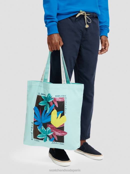 Scotch & Soda Hommes sac fourre-tout en toile baie accessoires 4HB4704