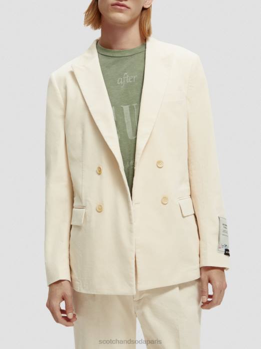 Scotch & Soda Hommes blazer en velours côtelé trousse vêtements 4HB4662