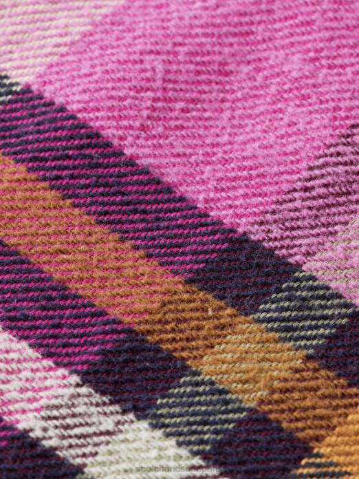 Scotch & Soda Hommes chemise en flanelle brossée coupe classique combiner un vêtements 4HB4337