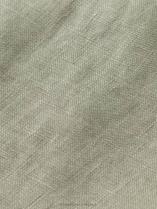 Scotch & Soda Hommes chemise en lin à poches armée vêtements 4HB4341