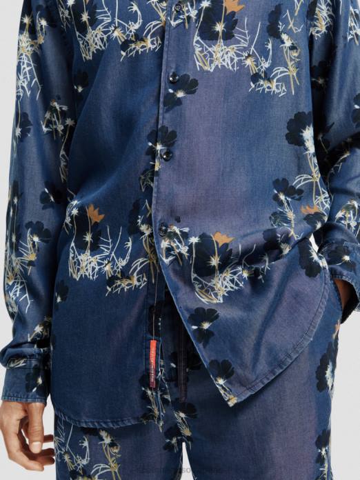 Scotch & Soda Hommes chemise imprimée coupe classique combiner un vêtements 4HB4308