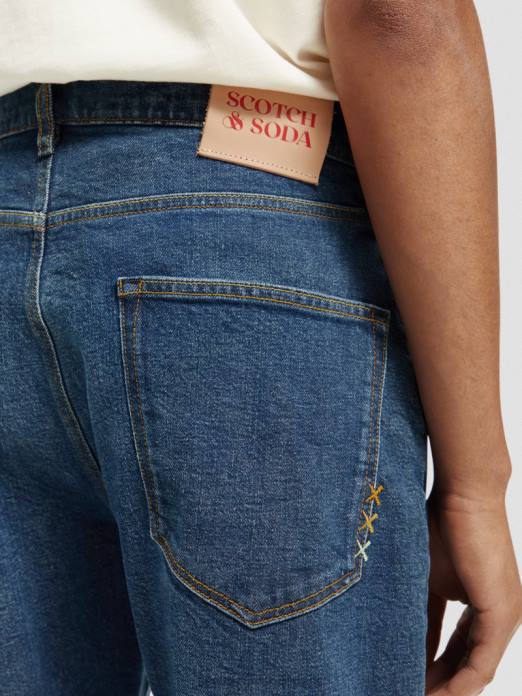 Scotch & Soda Hommes le jean ample fuselé The Dean promenade vêtements 4HB4590