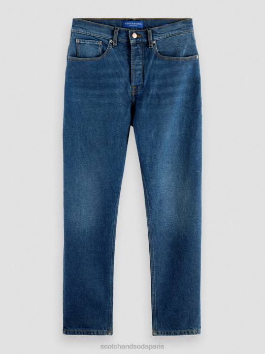 Scotch & Soda Hommes le jean ample fuselé The Dean promenade vêtements 4HB4590