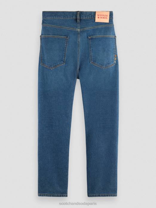 Scotch & Soda Hommes le jean ample fuselé The Dean promenade vêtements 4HB4590
