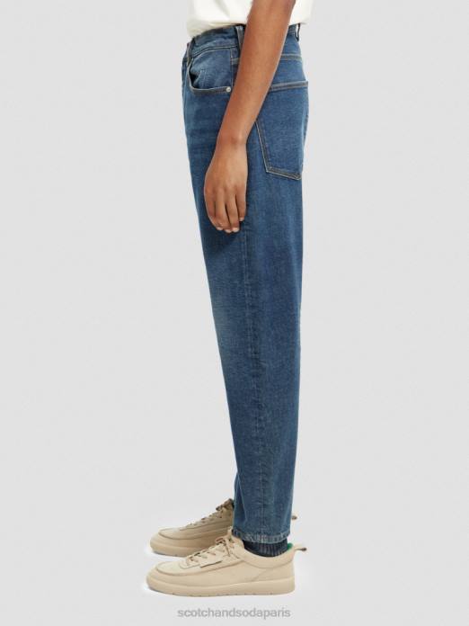Scotch & Soda Hommes le jean ample fuselé The Dean promenade vêtements 4HB4590