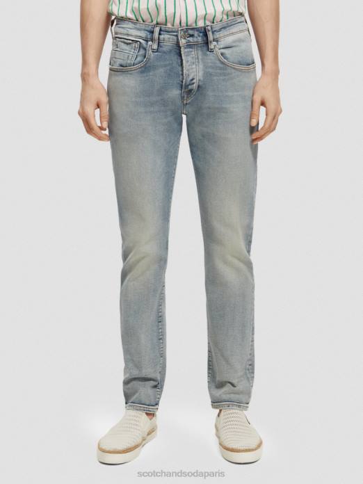 Scotch & Soda Hommes le jean coupe slim classique ralston premier buzz vêtements 4HB4587