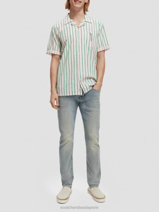 Scotch & Soda Hommes le jean coupe slim classique ralston premier buzz vêtements 4HB4587