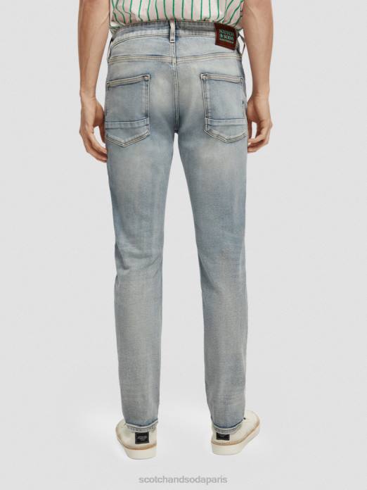 Scotch & Soda Hommes le jean coupe slim classique ralston premier buzz vêtements 4HB4587