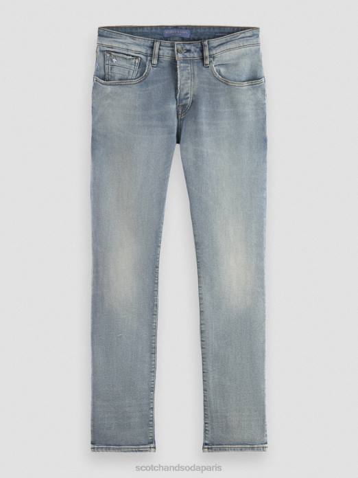 Scotch & Soda Hommes le jean coupe slim classique ralston premier buzz vêtements 4HB4587