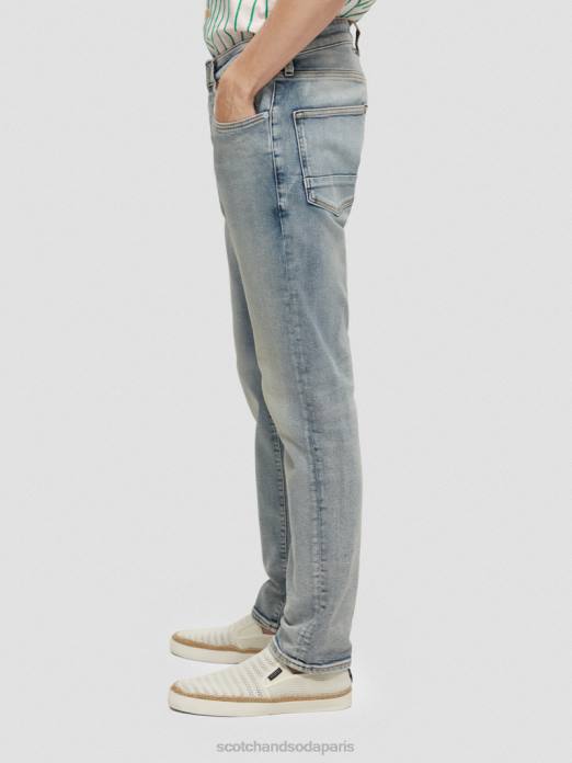 Scotch & Soda Hommes le jean coupe slim classique ralston premier buzz vêtements 4HB4587