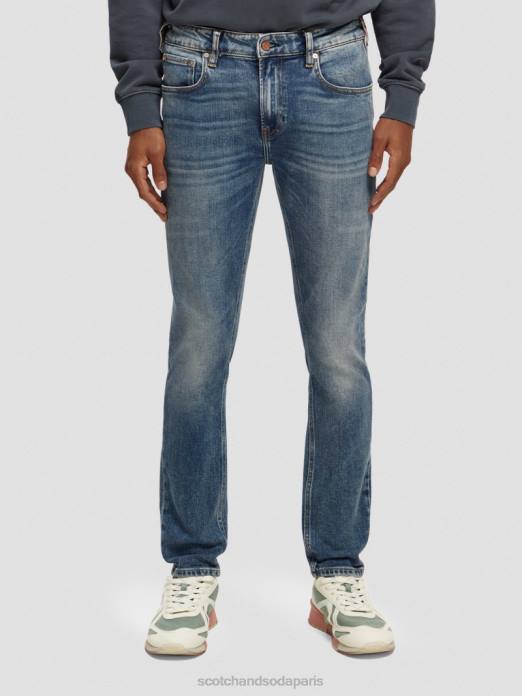 Scotch & Soda Hommes le jean coupe super slim croissant vêtements 4HB4584