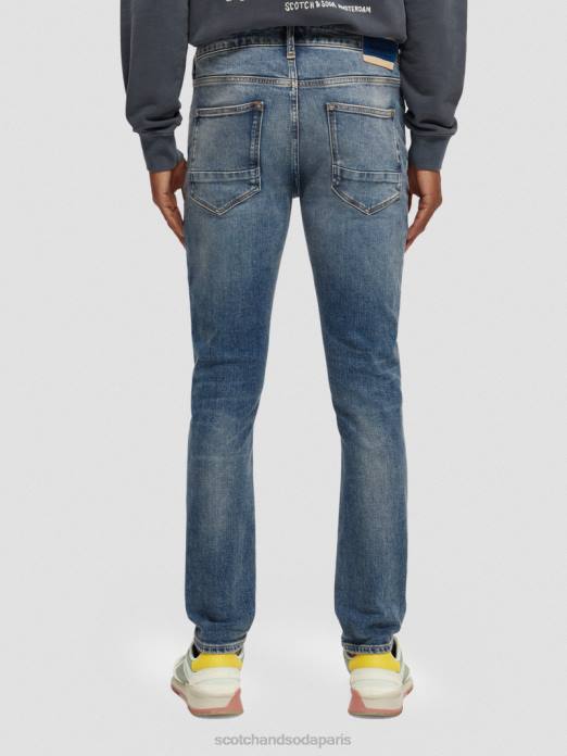 Scotch & Soda Hommes le jean coupe super slim croissant vêtements 4HB4584