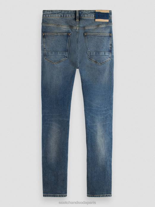 Scotch & Soda Hommes le jean coupe super slim croissant vêtements 4HB4584