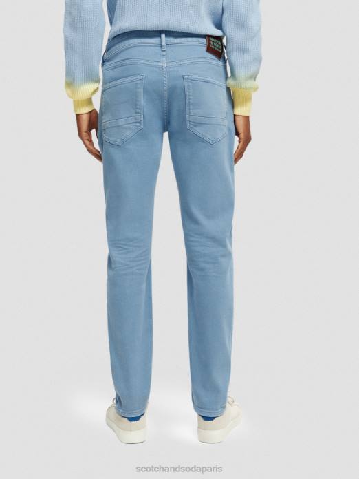 Scotch & Soda Hommes le jean teint en pièce coupe super slim bleu vêtements 4HB4581