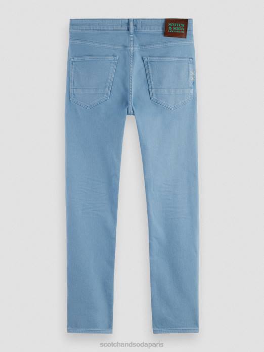 Scotch & Soda Hommes le jean teint en pièce coupe super slim bleu vêtements 4HB4581