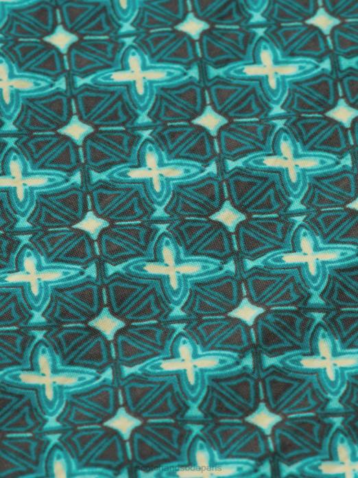 Scotch & Soda Hommes short de bain mi-long imprimé carrelage turquoise aop vêtements 4HB4669