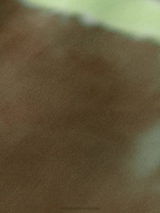 Scotch & Soda Hommes short de bain mi-long imprimé tie-dye teinture de cravate de l'armée vêtements 4HB4688