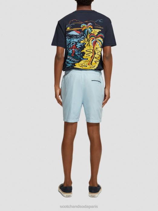 Scotch & Soda Hommes short de bain mi-long mer bleue vêtements 4HB4664