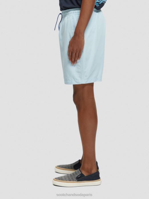 Scotch & Soda Hommes short de bain mi-long mer bleue vêtements 4HB4664