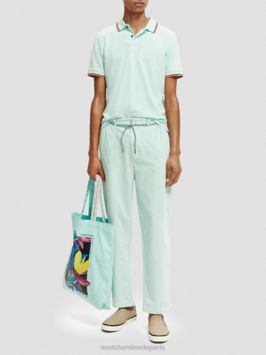 Scotch & Soda Hommes chino large en velours côtelé fin baie vêtements 4HB4492