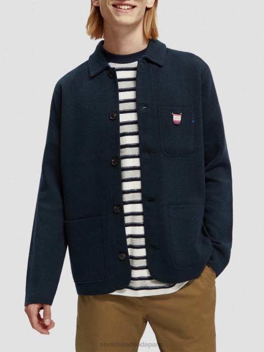 Scotch & Soda Hommes cardigan tricoté nuit vêtements 4HB4628