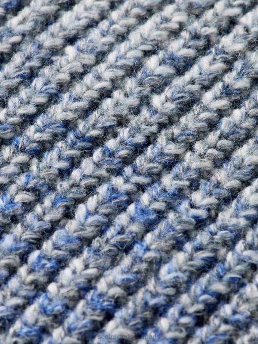 Scotch & Soda Hommes pull en maille côtelée dégradée combiner un vêtements 4HB4633