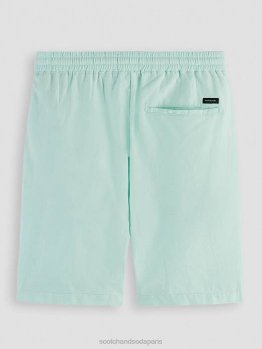 Scotch & Soda Hommes le bermuda en lin mélangé préféré baie vêtements 4HB4604