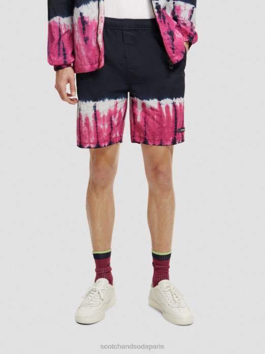 Scotch & Soda Hommes short tie-dye teinture à nouer multicolore vêtements 4HB4617