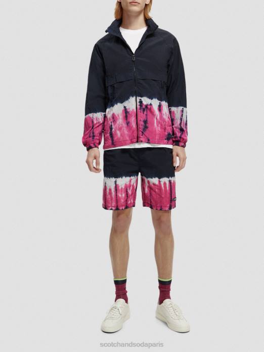 Scotch & Soda Hommes short tie-dye teinture à nouer multicolore vêtements 4HB4617