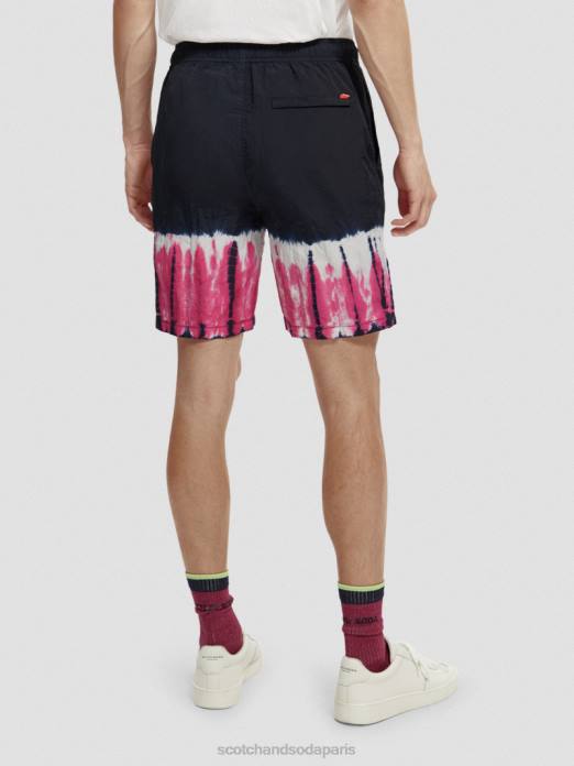 Scotch & Soda Hommes short tie-dye teinture à nouer multicolore vêtements 4HB4617