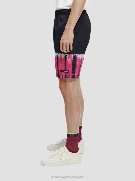 Scotch & Soda Hommes short tie-dye teinture à nouer multicolore vêtements 4HB4617