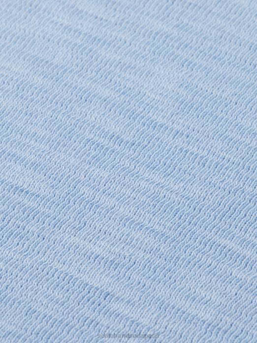 Scotch & Soda Hommes sweat-shirt à col rond teint en pièce mer bleue vêtements 4HB4538