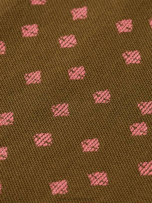 Scotch & Soda Hommes polo piqué imprimé en coton biologique combo d vêtements 4HB4400